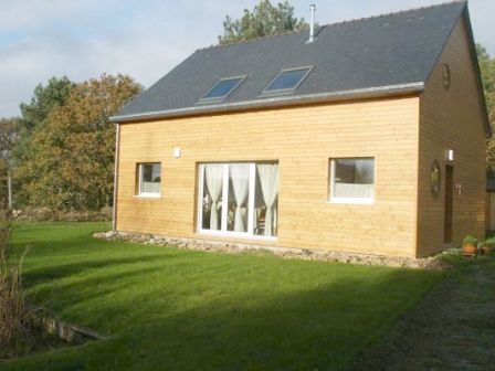 Maison bois à vendre Auray Vannes Morbihan 56 Bretagne écologique