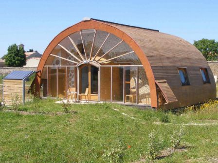 Eco-quartier habitat groupé maison passive écologique à vendre en Charente-Maritime 17 Ecoquille à vendre Poitou-Charentes