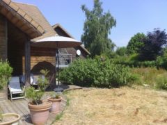Maison écologique à vendre Seine-Maritime - Terrasse bois