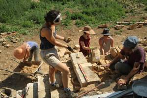 Chantier participatif restauration château