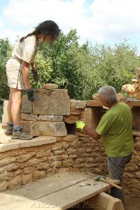 Restauration château