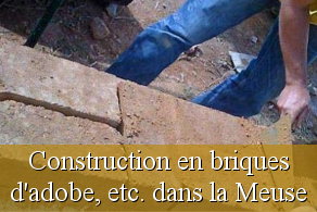 Construction briques adobe