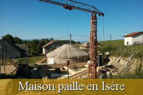 Chantier participatif Isère 38 Grenoble Valence paille