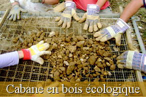 Cabane bois écologique