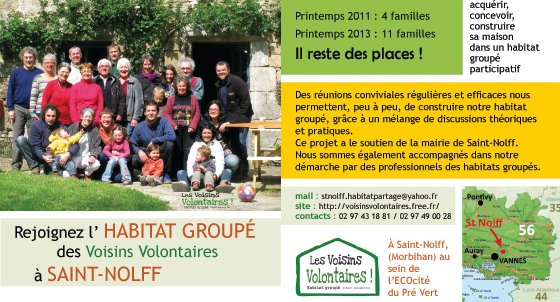 Habitat groupé Morbihan 56 Vannes Bretagne