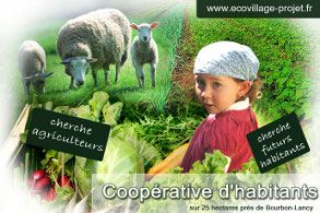 Ecovillage Bourbon Lancy Saône-et-Loire 71 Bourgogne recherche participants et agriculteurs bio