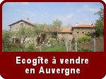 Ecogîte à vendre en Auvergne