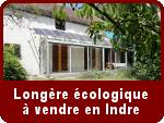 Longère écologique à vendre près de la Châtre en Indre 36 - Centre