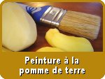 Peinture à la pomme de terre