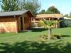 Le chalet réservé à l'atelier et la boutique bio Le chalet réservé à l'atelier et la boutique bio