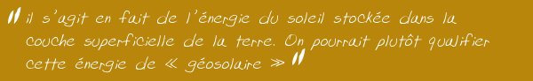 Avis géothermie horizontale