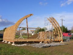 Ecoquille - Montage des arches