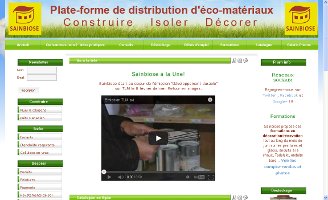 Eco-matériaux Sainbiose