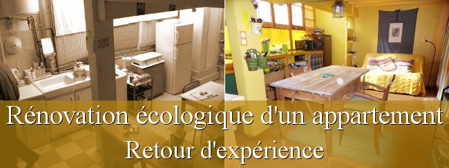 Rénovation écologique appartement